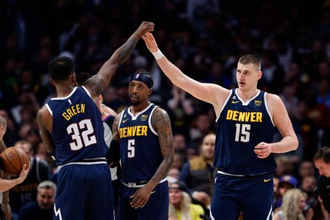 denver nuggets game score and stats